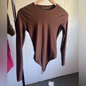 a&f long sleeve seamless bodysuit